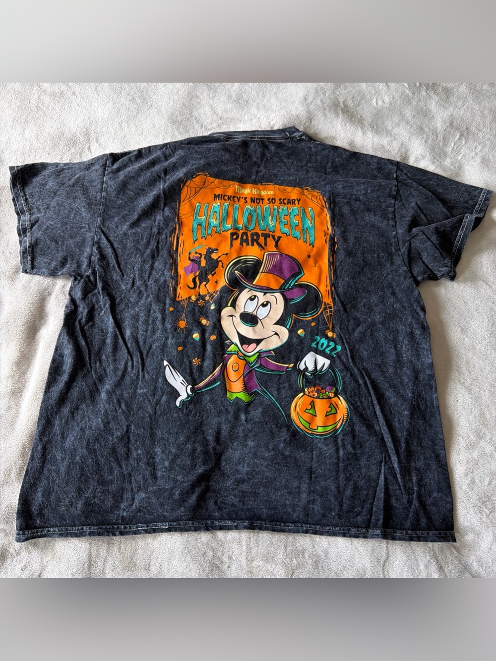 Disney Magic Kingdom Mickey’s Not So Scary Halloween Party 2022 T-Shirt XL